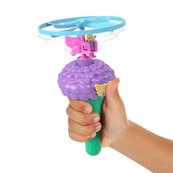 Mattel Polly Pocket Wakacyjny kurort - Set walizka con 4 bambole e accessori