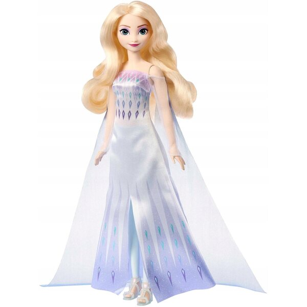Set di bambole Anna ed Elsa da Frozen con suoni e pupazzo Olaf 30 cm