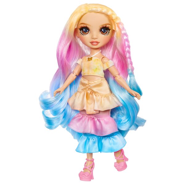 Rainbow High Acquerello & Crea bambola da colorare con Accessori Inclusi