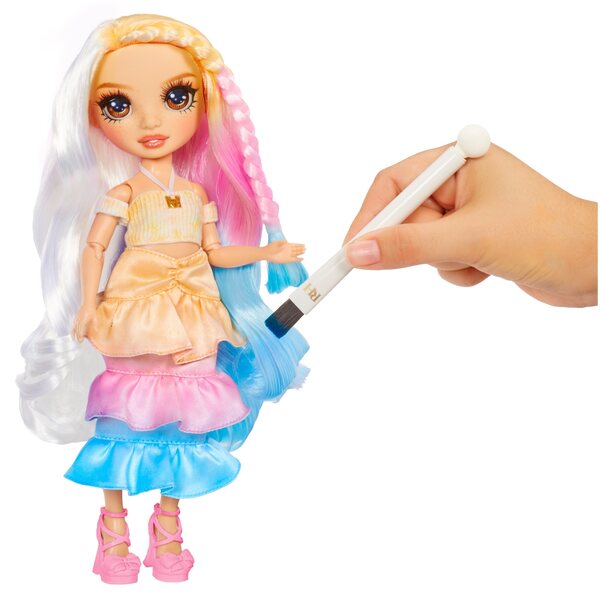 Rainbow High Acquerello & Crea bambola da colorare con Accessori Inclusi