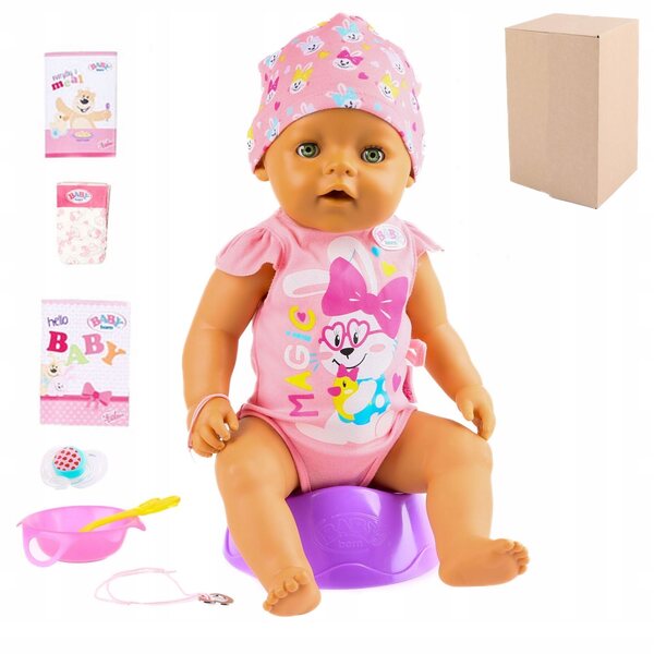 Lalka Baby Born Interaktywna Dziewczynka 43 cm Zapf Creation + akcesoria