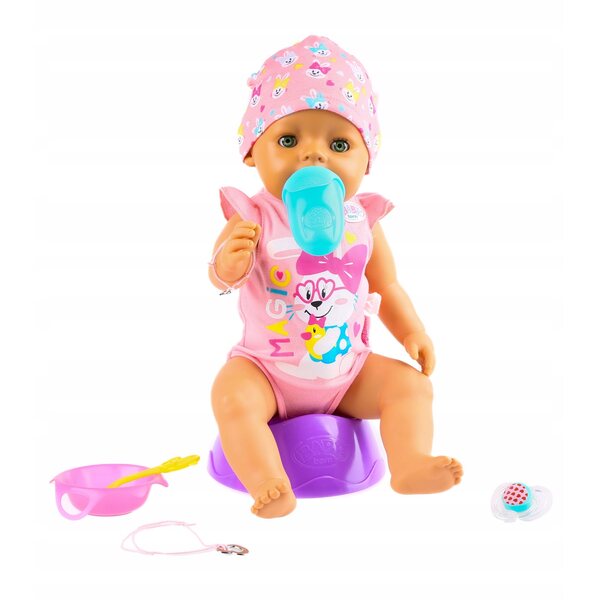 Lalka Baby Born Interaktywna Dziewczynka 43 cm Zapf Creation + akcesoria