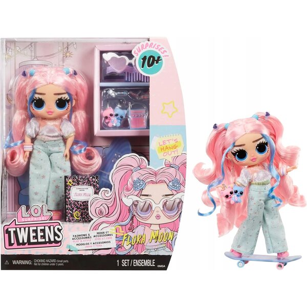 L.O.L. Surprise Tweens Flora Moon – Modepuppe mit über 10 Überraschungen