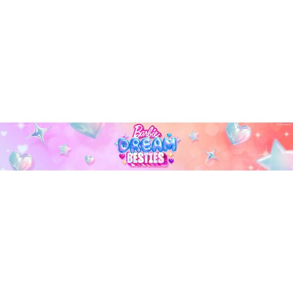 Barbie Dream Besties Malibu mit Rollschuhen für Kinder ab 4 Jahren