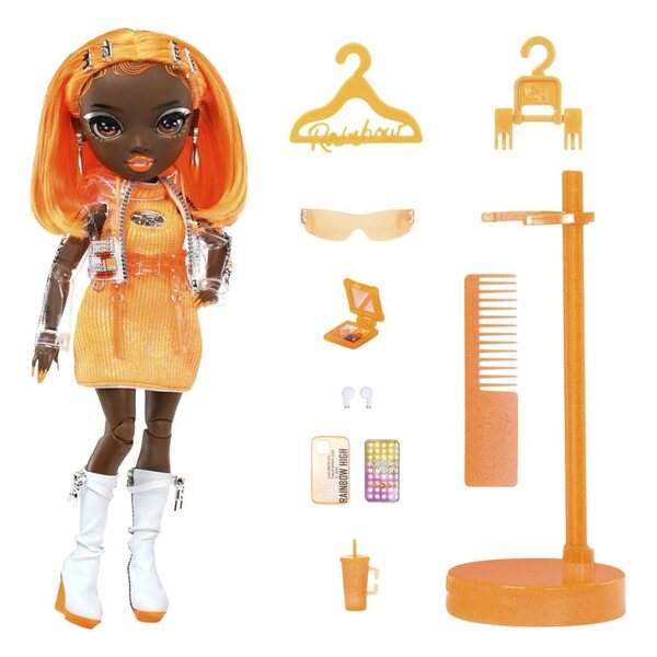 Rainbow High Michelle St. Charles - Bambola fashion con accessori serie 5