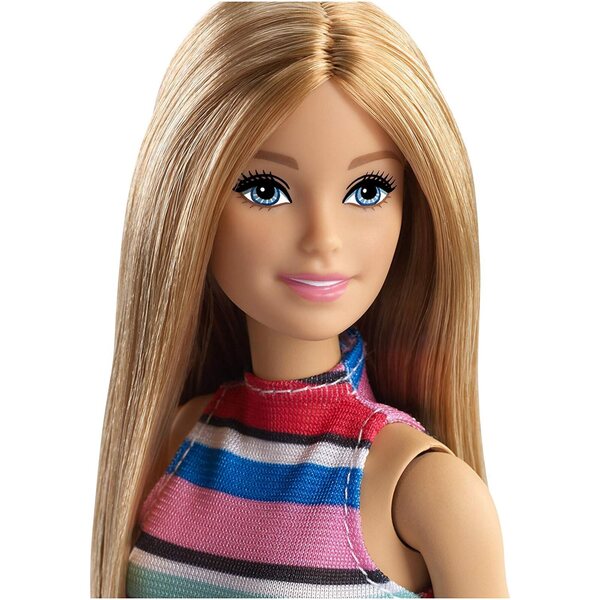 Barbie mit Kleiderschrank, Accessoires und Schuhen – Komplettset für Kinder ab 3 Jahren