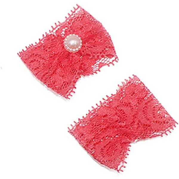 Bikini in pizzo rosso per bambole BJD 60 cm - Costume da bagno 2 pezzi