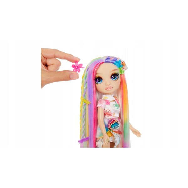 Rainbow High Amaya Chalk & Style - Кукла с боядисана коса и модни аксесоари