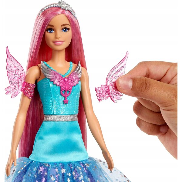 Barbie Magic Malibu mit langen Haaren und doppeltem Haustierbegleiter Mattel