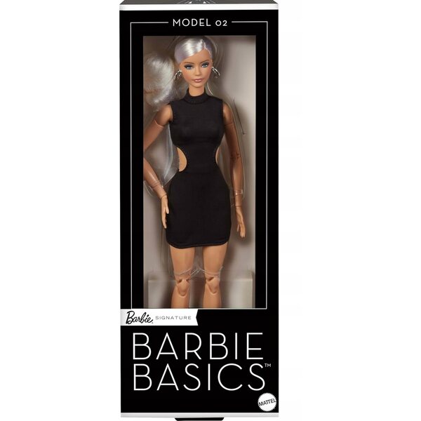 Barbie Basics Model 02 in Piccola Nera - Bambola Collezione Mattel 29 cm