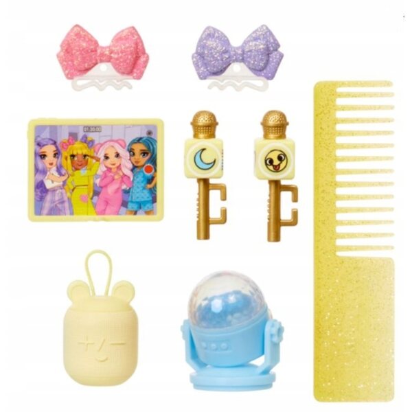 Bambola Rainbow High Junior SUNNY MADISON PJ Party con pigiama e accessori musicali