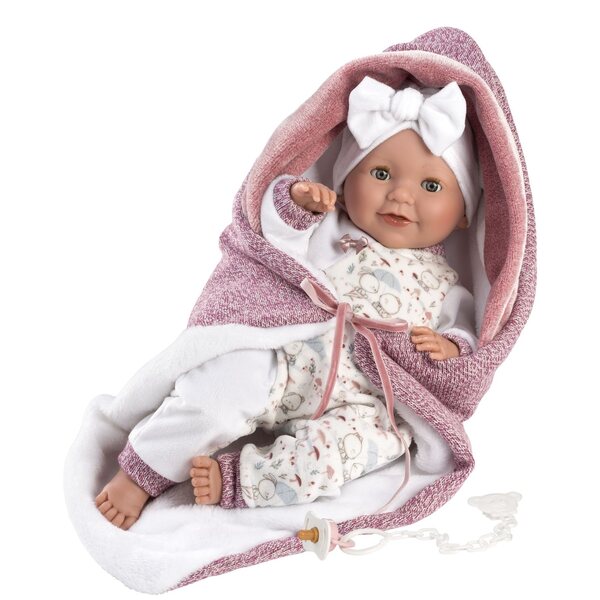 Llorens Heidi weinende Neugeborene Puppe 42 cm mit Soundeffekten