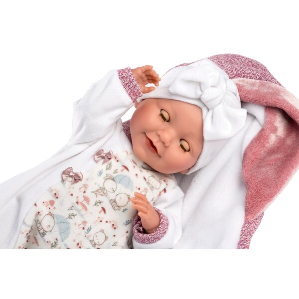 Llorens Heidi weinende Neugeborene Puppe 42 cm mit Soundeffekten