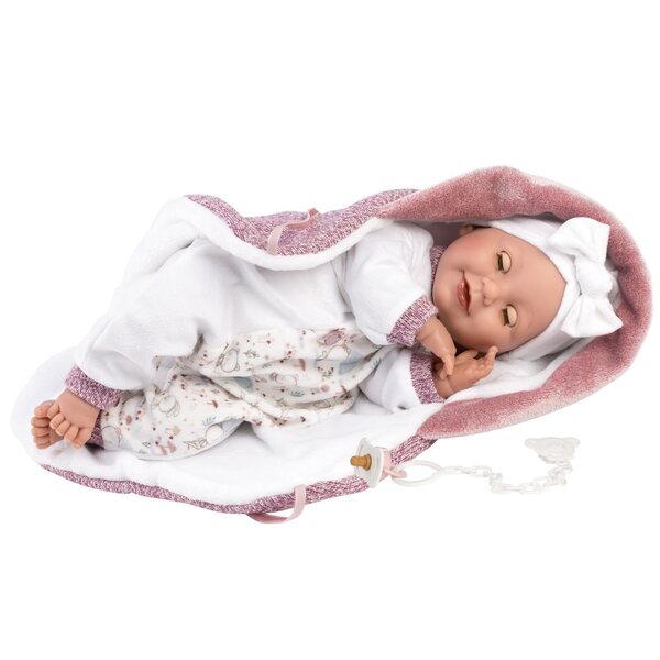 Llorens Heidi weinende Neugeborene Puppe 42 cm mit Soundeffekten