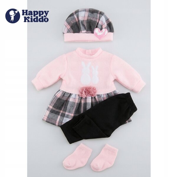 Baby Doll Interattiva 56cm Happy Kiddo con Suoni e Due Lingue Italiano-Polacco