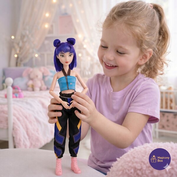 K-POP Demon Hunters Zoey musikalisches Lalley 30 cm mit Lichtern und Sounds