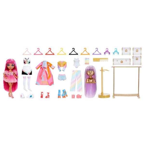Rainbow High Studio Moda con Bambola Avery Styles e Accessori Fashion