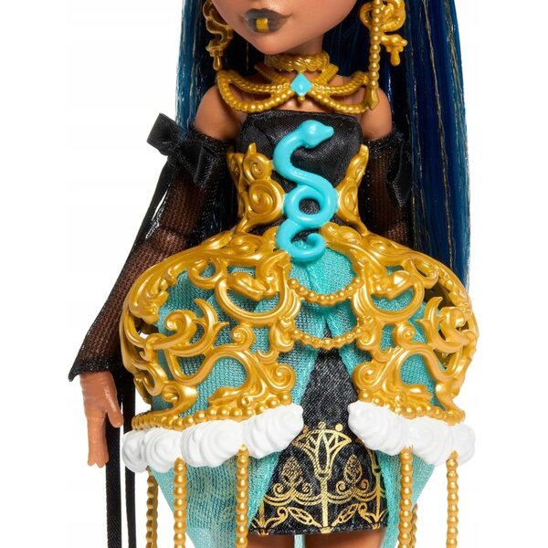 Monster High Cleo de Nile Scary Sweet Birthday - Poupée 27 cm avec accessoires
