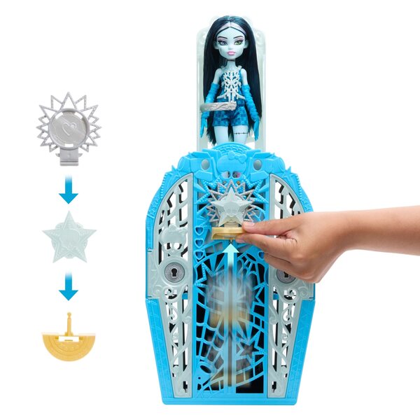Monster High Straszysekrety Seria 6 Lalka Frankie Stein JBG81