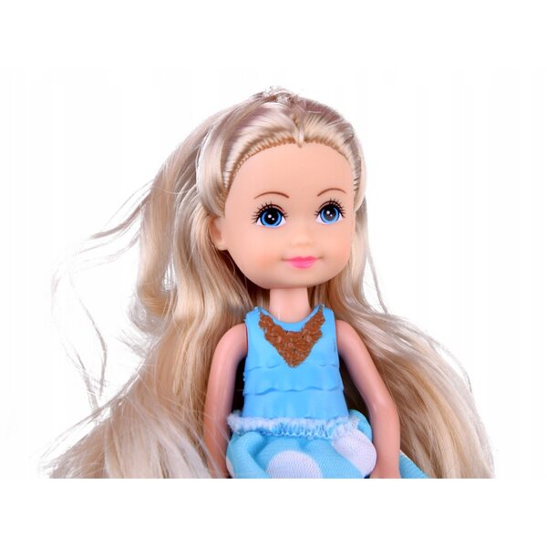 Set 6 Mini Lalle Jokomisiada 12 cm in Plastica e Tessuto per Bambini 3+
