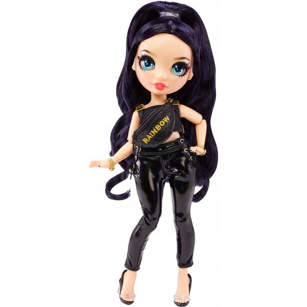 Doll Rainbow High SH Trunk Show Ainsley con vestiti moda assortiti e movimenti articolati