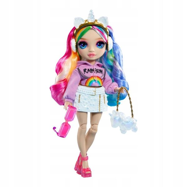Rainbow High Amaya 28 cm con Set per Creare Gioielli Bambina 4+