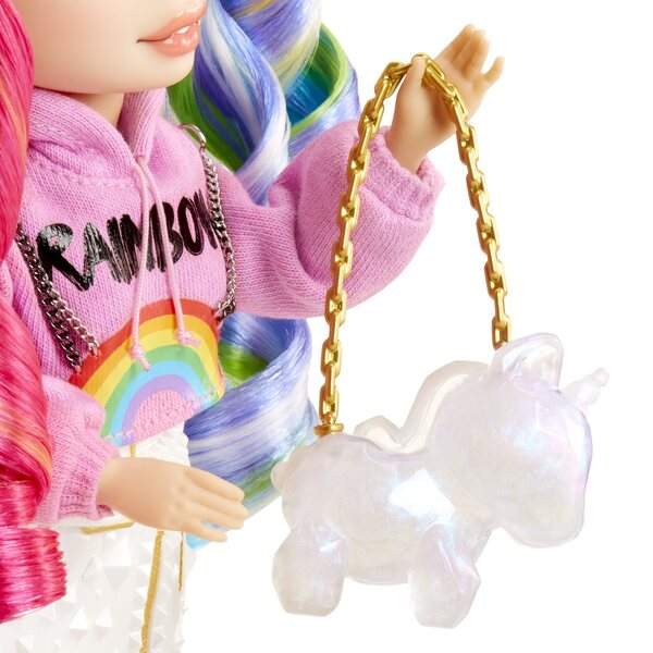Rainbow High Amaya 28 cm con Set per Creare Gioielli Bambina 4+
