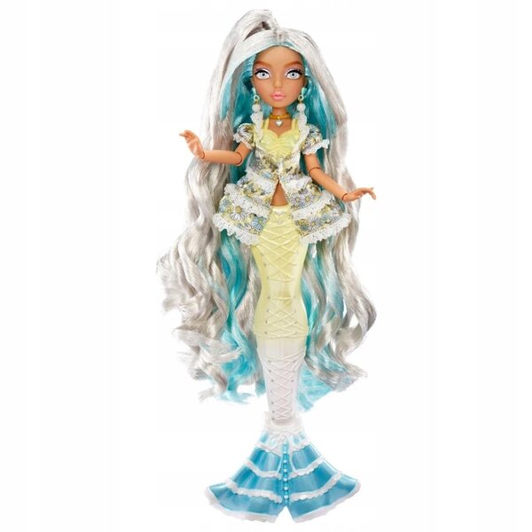 Lalcka Mermaze Mermaidz Casea 29 cm con coda che cambia colore e accessori