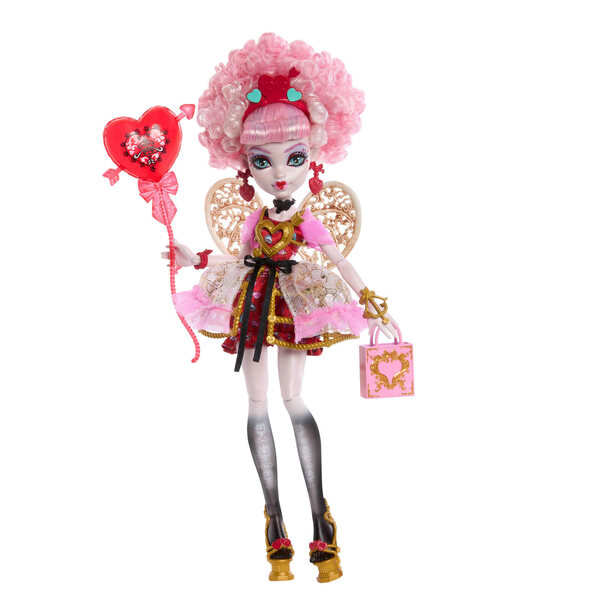 Monster High Cupid Asteria poupée d'anniversaire douce et effrayante 33 cm avec accessoires