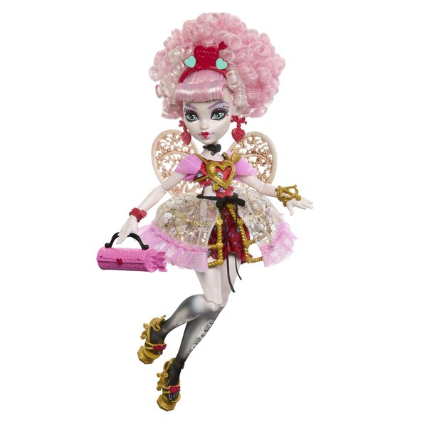 Monster High Cupid Asteria poupée d'anniversaire douce et effrayante 33 cm avec accessoires