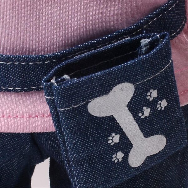 Jeanskleidung für 46-cm-Puppen – modisches Kostüm für 18-Zoll-amerikanische Puppen