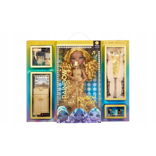 LALKA RAINBOW HIGH VISION MELINE LUXE DIVAS ZŁOTA GOLD