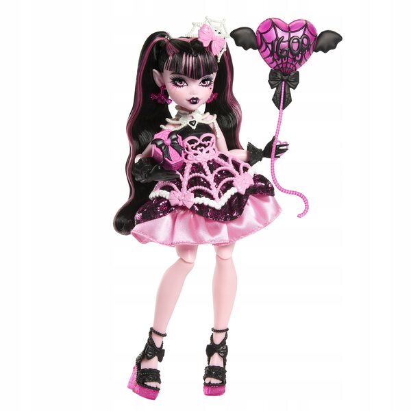 Bambola Monster High Draculaura Straszysweet Compleanno 33 cm Mattel