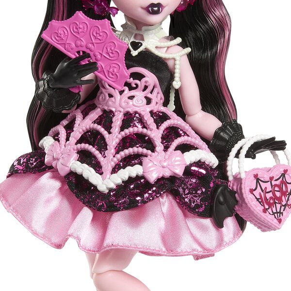 Bambola Monster High Draculaura Straszysweet Compleanno 33 cm Mattel