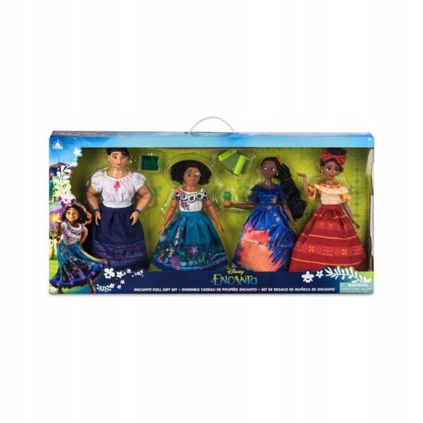 Disney Encanto Set 4 Puppen Madrigal Sisters Mirabel Isabela Luisa Dolores