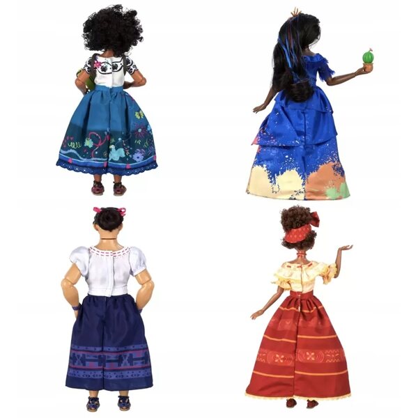 Disney Encanto Set 4 Puppen Madrigal Sisters Mirabel Isabela Luisa Dolores
