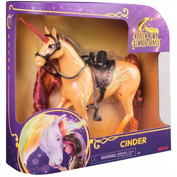 Еднорог Cinder Unicorn Academy 28 см - Играчка Spin Master за деца 4+