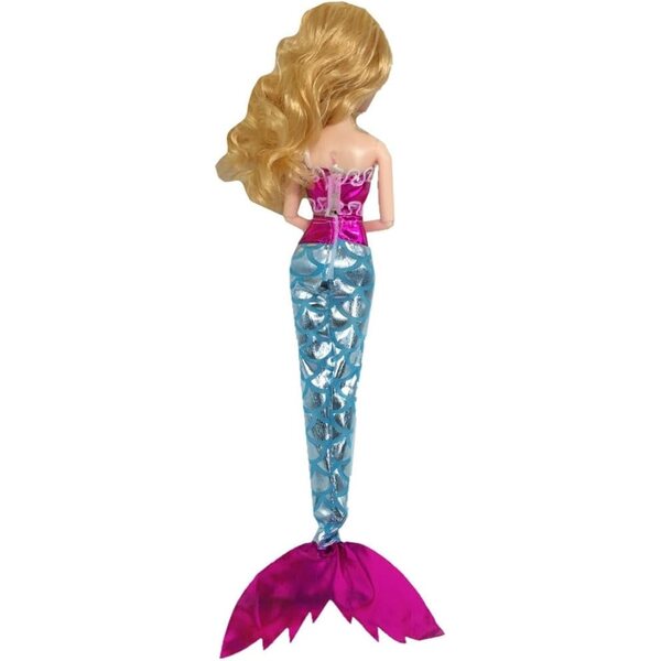 Abito da Sirena per Bambola 30 cm - Vestito Atossico e Facile da Indossare