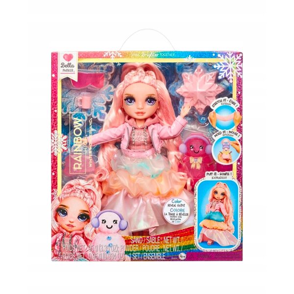 Lutka Rainbow High Winter Wonderland Bella Parker 28 cm sa zimskim dodacima