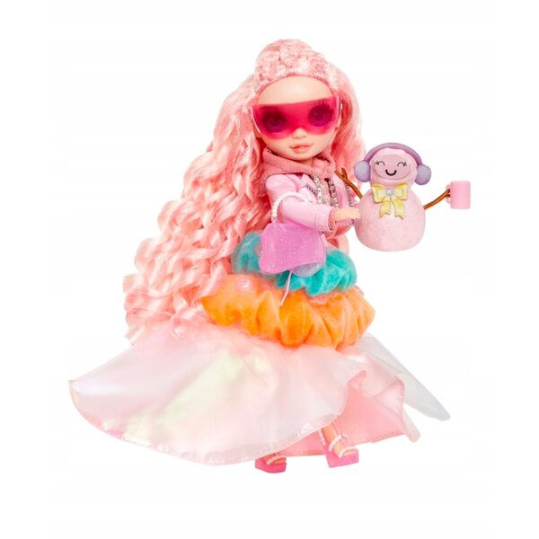 Rainbow High Winter Wonderland Bella Parker bambola 28 cm con accessori invernali