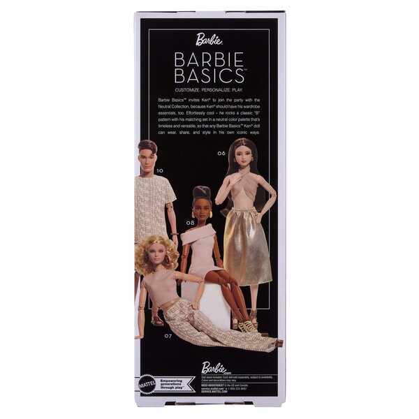 Barbie Basics 10 Sammlerpuppe 29 cm – neutrale Mattel-Edition