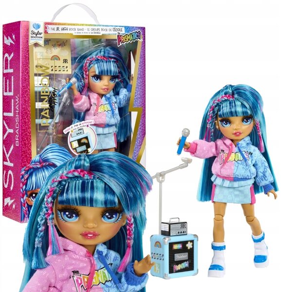 Bambola Rainbow High Skyler con accessori - bambola fashion da 28 cm con microfono