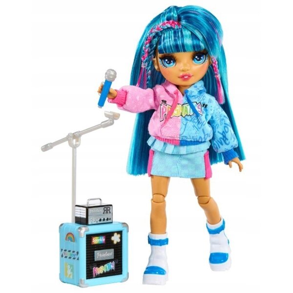 Bambola Rainbow High Skyler con accessori - bambola fashion da 28 cm con microfono