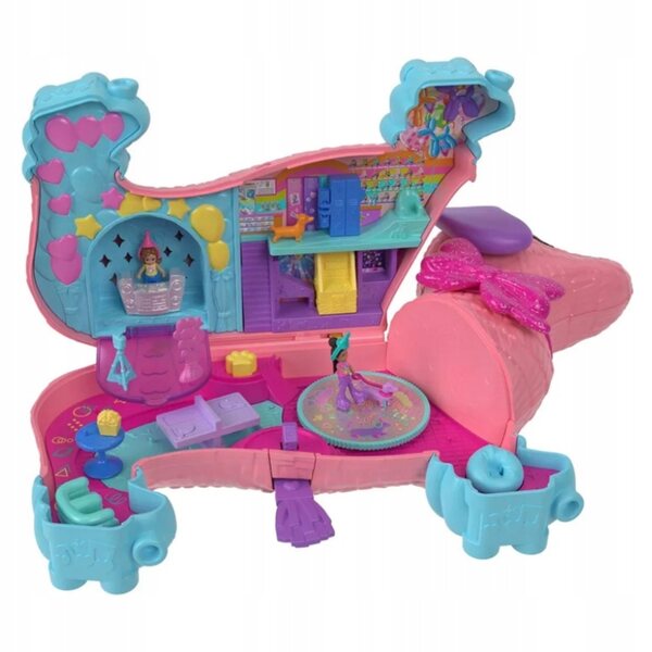 Polly Pocket Dog Party Set Valise compacte avec accessoires 4+