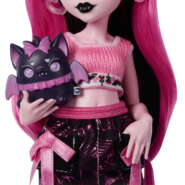 Die anderen Monster High Draculaura Self-Care-Geheimnisse mit 13 Zubehörteilen zum Entspannen und Spielen
