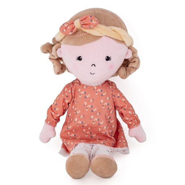 Bambola Sophie in tessuto da 35 cm per neonati, morbida e lavabile a mano