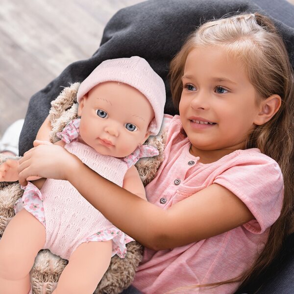 Bambola neonato MalPlay 30 cm con accessori e vestiti rimovibili per bambini 18+ mesi