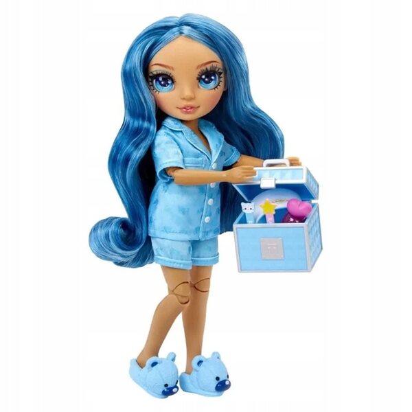 Bambola Rainbow High Skyler Bradshaw con pigiama e accessori 22 cm