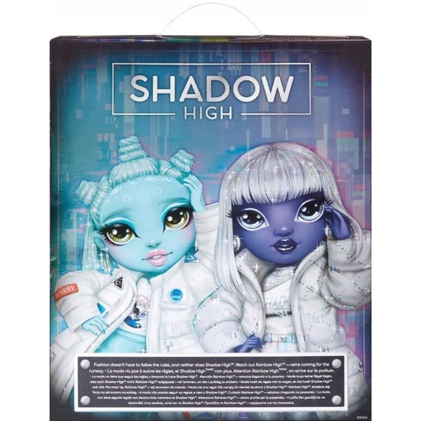 Bambola Rainbow High Shadow Dia Mante Viola con Accessori e Cosmetici