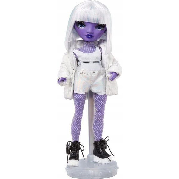 Bambola Rainbow High Shadow Dia Mante Viola con Accessori e Cosmetici